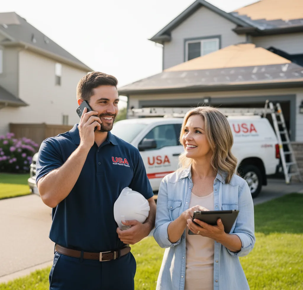 USA Roof Repair Experts customer support in Normalville